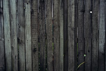 Close up of line dark brown wooden fence.striped wooden fence background.vertical wooden fence wall.