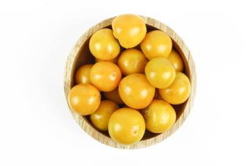 Fresh golden cape gooseberry, physalis