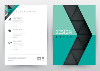 Cover Design Vector template set Brochure, Annual Report, Magazine, Poster, Corporate Presentation, Portfolio, Flyer, Banner, Website. A4 size