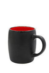  black  mug on white background