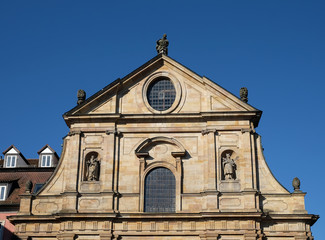 Fototapeta na wymiar Karmelitenkloster in Bamberg