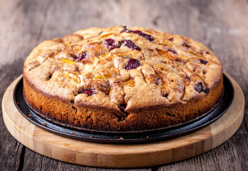 apple pie and cherry