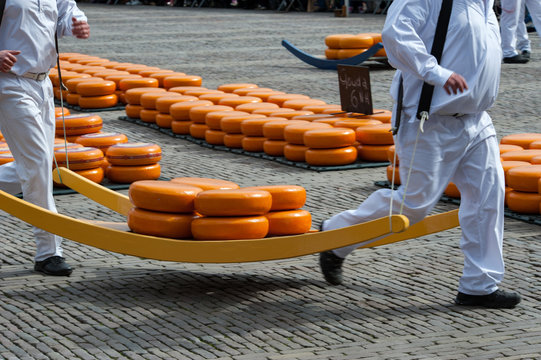 Gouda cheese market, Holland