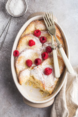 bread and butter pudding