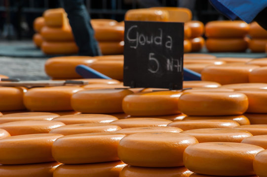 Gouda cheese market, Holland