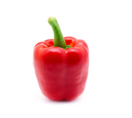 Sweet pepper isolated on a white background