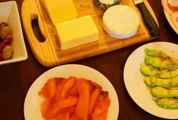 Gourmet food from the deli