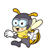 みつ蜂、みつ蜂のキャラクター、ミツバチキャラ