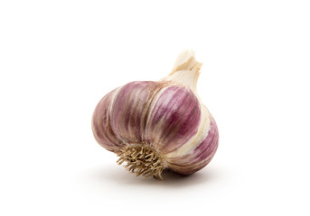 Fototapeta premium garlic isolated on white background
