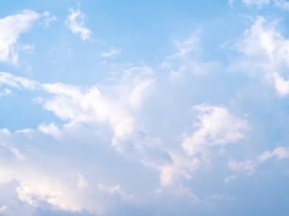 Blue sky and cloud