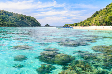 Fototapeta premium Summer Time Beautiful Beach Island ,Travel destination