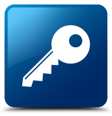 Key icon blue square button