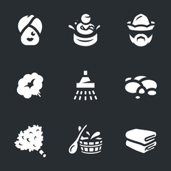 Vector Set of Spa Icons.