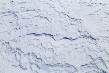 Image with a snowy texture