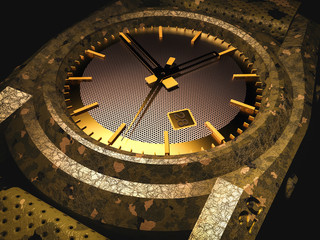 Render clock face - 3D model of Men's Wrist Watches

