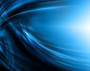 blue blur abstract background