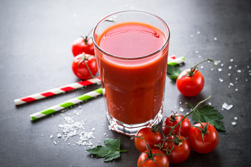 Fresh tomato juice