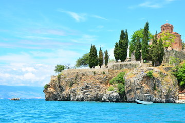 Obraz premium Church of St. John Ohrid Macedonia 