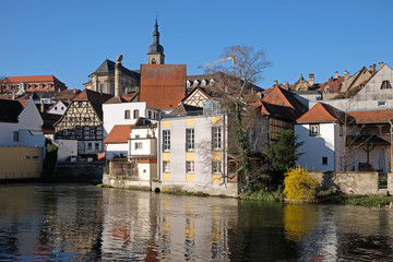 Fototapeta na wymiar Altstadt in Bamberg