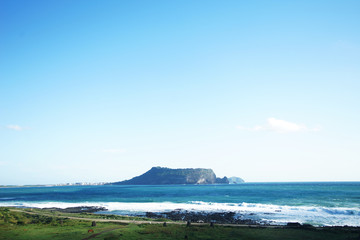korea jeju sea blue 한국 제주도