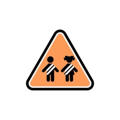 VECTOR. Safety clothing with reflective stripes. For safe work.Template for fashion design / children.