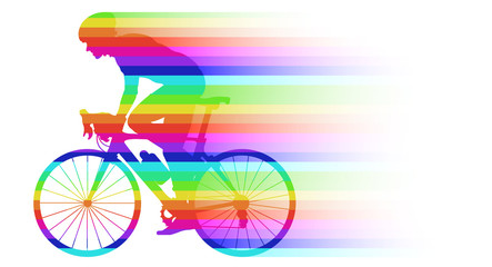 Fototapeta premium Ciclismo