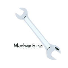 White and black mechanic set 