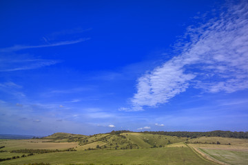 Fototapeta premium chiltern hills ridgeway path buckinghamshire england uk