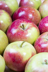 tasty apples texture for background
