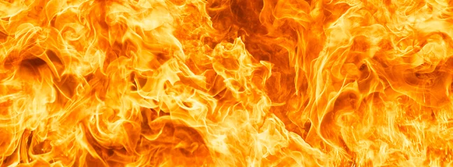 Papier Peint photo autocollant Flamme texture abstraite de flamme de feu de flamme pour le fond de bannière