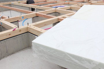 住宅の基礎工事