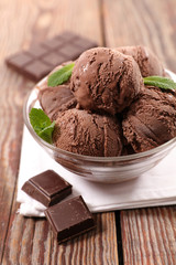 ice cream chocolate