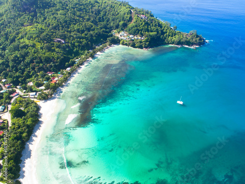 "traumhafter Strand zum baden" photo libre de droits sur la banque d