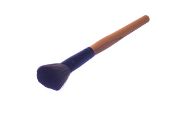 Make up brush isolated on white background.