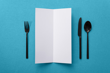 Menu mockup