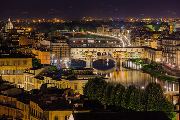 Bridge Ponte Vecchio in Florence - Italy