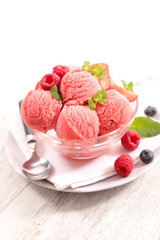strawberry ice cream