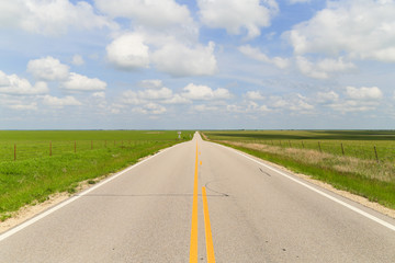 Driving through the Flint Hills