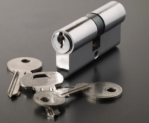 Pin tumbler of cylinder lock internal mechanism and set of assorted wrong keys