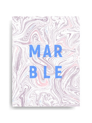 Marble texture poster. Liquid color marble texture design