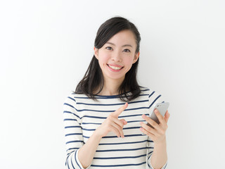 スマートフォン・女性