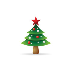 Color Icon - Christmas tree