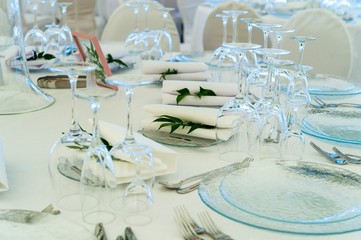 Buffet served at the banquet