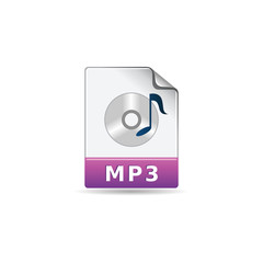 Color Icon - Audio file