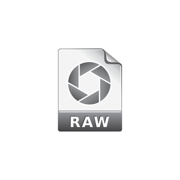 Color Icon - RAW file format