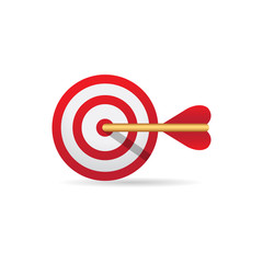 Color Icon - Arrow bullseye