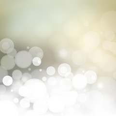 Colorful Sparkling Cover Design Template with Abstract, Blurred Background for Christmas, New Year or Other Holiday Designs