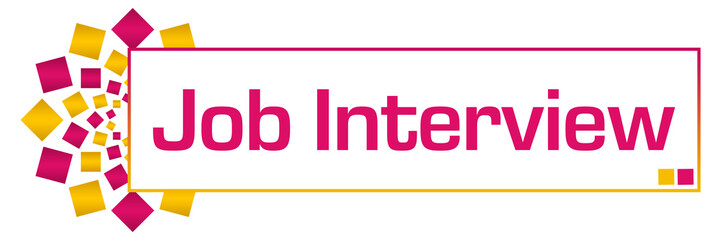 Job Interview Pink Gold Circular Bar 