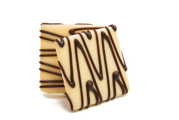 Fresh american cookies. chocolate cookies