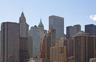 Fototapeta na wymiar Manhattan skyline